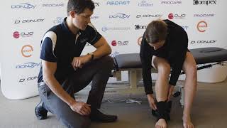 Stabilizing Speed Pro Ankle Brace For Ankle Injuries and Sprains  MoveWell Belridge [upl. by Koeninger]