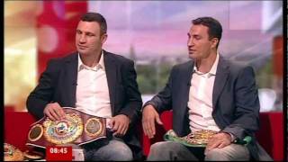 Vitali Klitschko I Want To Knock Out David Haye [upl. by Palmira189]