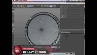 Cinema 4D Logo TimelapseTutorial Veyron GFX [upl. by Pavior]