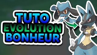 Comment ÉVOLUER FACILEMENT avec le BONHEUR dans Pokémon Diamant Étincelant amp Perle Scintillante [upl. by Daloris]