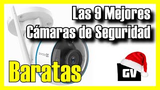 📷🚨 Las 9 MEJORES Cámaras de Seguridad BARATAS de Amazon 2023✅CalidadPrecio Vigilancia Wifi 24H [upl. by Amber]