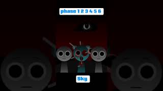 SKY phase 1 2 3 4 5 6 android incredibox sprunky video viralvideo parat parati [upl. by Tini304]