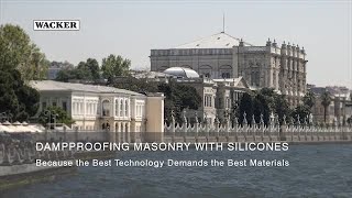 SILRES® BS SMK  Dampproofing masonry with silicones [upl. by Arsi]