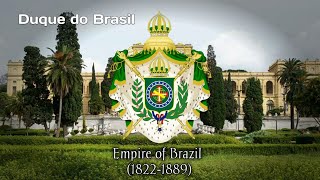 National Anthem of Empire of Brazil 18221889  “Hino da Independência” 100 subscribers special [upl. by Enreval]