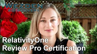 RelativityOne Review Pro Certification [upl. by Maison]