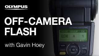 Olympus OMD EM1 Mark II amp FL900R Flash  RC Mode with Gavin Hoey [upl. by Ynaffit]