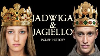 Queen Jadwiga  King Jagiello  History of Poland  Real Faces [upl. by Nyrat]