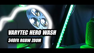 Varytec Hero Wash 340FX RGBW Zoom  LightDrummer [upl. by Annetta]