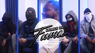 Zone 2 Karma x Kwengface x Trizzac x LR  Studio With Fumez  No Censor Eating Coochie [upl. by Hiro]