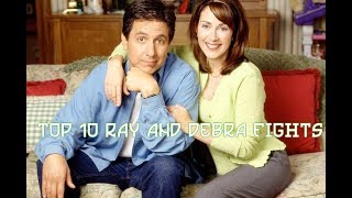 Top 10 Ray and Debra Fights in Everybody Loves Raymond [upl. by Elocim526]