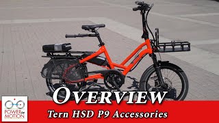 Tern HSD P9  S8i Accessories Overview  Electric Bike Calgary Alberta Canada [upl. by Lissner]