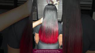 Colocación de extensiones  1 minuto  Cabello natural quito Ecuador [upl. by Eirrod448]