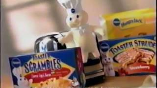 Pillsbury Toaster Scrambles  Eggs Bacon Cheese Commercial 2000 [upl. by Dituri]