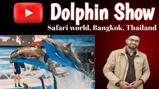 Dolphin Show  Safari World  Bangkok 🇹🇭 thailand bangkok dolphin safari safariworldbangkok [upl. by Eetsim892]