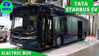 Tata Starbus EV  Full Electric Bus  Range Features Interiors  Tata Starbus EV Review  Tata EV [upl. by Ainerol846]