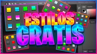 😱 ESTILOS PARA PHOTOSHOP 2023 😱 🔥 LOS MEJORES ESTILOS PHOTOSHOP 2020 ESTILOS GRATIS 🔥 [upl. by Claudian967]