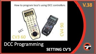 Program locos CV’s using DCC controllers [upl. by Parette686]