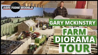 REALISTIC FARMING DIORAMA  Dream farm build by Gary McKinstry [upl. by Aidualc586]