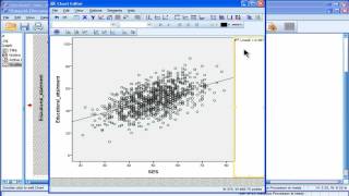 Scatter Plot  SPSS part 1 [upl. by Therine]