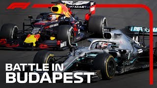 Hamilton And Verstappens Thrilling Battle  2019 Hungarian Grand Prix [upl. by Roderic992]