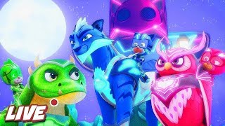 Here Come The PJ Riders  PJ Masks LIVE 247 🔴  Kids Cartoon  Video for Kids pjmasks [upl. by Radmilla]