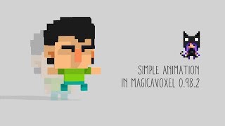 Animation tutorial in magicavoxel 0982 [upl. by Yeloc446]