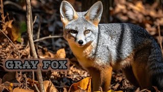 Gray Fox The Elusive and Enigmatic Canine of the Wild 🌌🐾🦊 [upl. by Tserof]