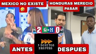 HONDUREÑOS SE BURLABAN DE MEXICO EN VIVO Y ASI REACCIONARON A HONDURAS ELIMINADO [upl. by Mervin501]