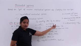 Introduction to Mechanical System [upl. by Dyun]