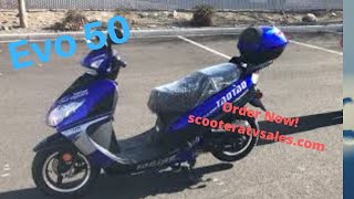 TaoTao Evo 50 Scooter Review Test Ride [upl. by Artenahs]