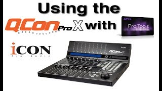 How To Use The QCon ProX With ProTools  YouTube [upl. by Nol]