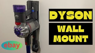 Dyson wall mount or docking station installation v7 or v8 ebay [upl. by Jd]