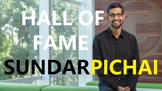 Sundar Pichai Hall of Fame  Google Alphabet CEO  Motivation [upl. by Goodson]