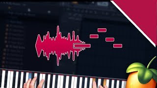 🎹 FL STUDIO Como EXTRAER las NOTAS de la MELODÍA de una CANCIÓN automaticamente [upl. by Lidaa]