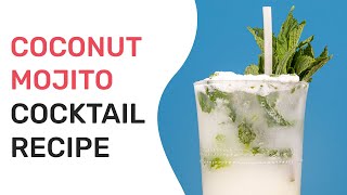 Coconut Mojito Recipe 🥥 CocoMojito [upl. by Ronyar]