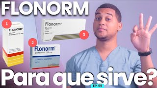 FLONORM PARA QUE SIRVE  3 COSAS [upl. by Prescott]