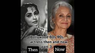 Bollywood 80s 90s actress then and now part 3 thethemeofficial [upl. by Aitnwahs910]