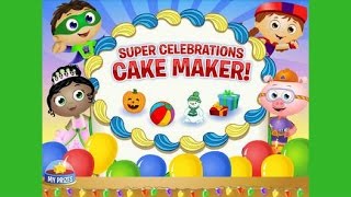 Super Why Super Celebration Cake Maker Game [upl. by Carew]