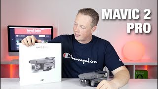 Dji Mavic 2 Pro  Unboxing  in 4K [upl. by Ahsirtal558]