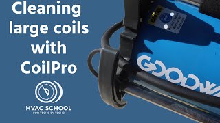 Cleaning Large Coils with CoilPro [upl. by Adikram]