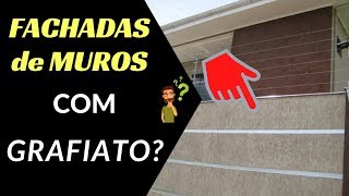 🏡 Dê Vida ao Seu Muro 30 Ideias Incríveis com Grafiato📡 [upl. by Akahc]