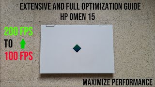 HP Omen 15 Full Optimization Guide Extracting Maximum Potential  Benchmarks IntelAMD [upl. by Oirasan373]