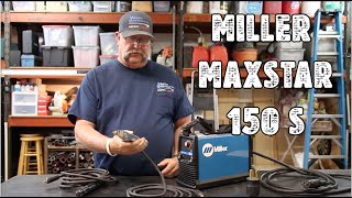 Miller Maxstar 150s Review amp Demo  Jimbo Garage [upl. by Lamag]