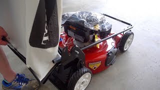 Toro 22in Recycler Lawn Mower Unboxing amp Assembly [upl. by Htebaile]