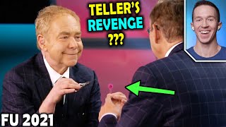 Magician REACTS to TELLER TRICKING PENN  on Penn and Teller FOOL US 2021 [upl. by Dnomde244]