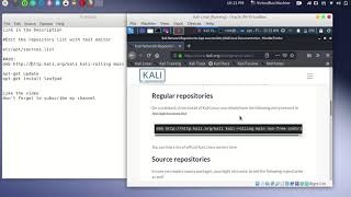 Fix quotUnable to locate package Leafpad  any other applications in linuxquot  Fix 100  kali linux [upl. by Costanzia700]