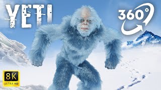 VR 360 Video Yeti Horror Experience in Creepy Forest  4K  8K Virtual Reality [upl. by Addie]