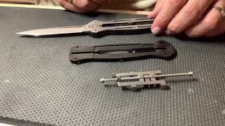 Pt3 Benchmade Infidel  Reassembly [upl. by Anoed]