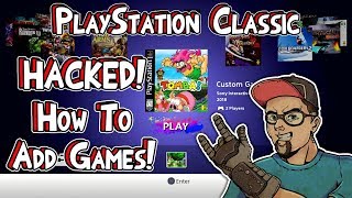 PlayStation Classic Is Hacked How To Add Games Now [upl. by Sucramd]