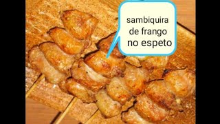 Como limpar sambiquira de frango p churrasco ou aperitivo [upl. by Casper]